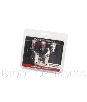 Diode Dynamics Wrangler JK 4dr Interior Kit - Stage 2 Red DD0368