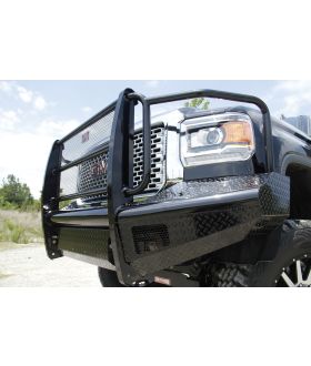 Fab Fours GM14-S3160-1 Black Steel Front Ranch Bumper