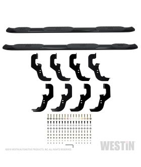 Westin 21-534695 PRO TRAXX 5 Oval Nerf Step Bars Wheel-To-Wheel