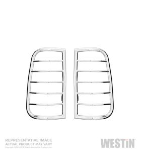 Westin 39-3180 Sportsman Tail Light Guard Chrome