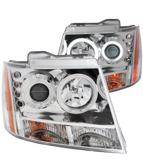 Anzo USA 111108 Projector Headlight Set w/Halo
