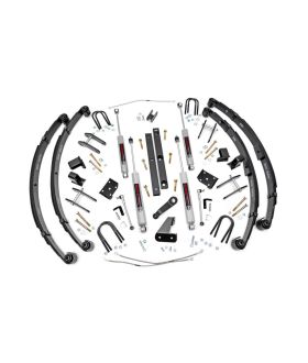 Rough Country 613.20 4.5 Inch Lift Kit | X-Series | Manual Steer | Jeep Wrangler YJ (87-95)