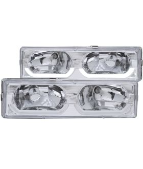 Anzo USA 111300 Crystal Headlight Set