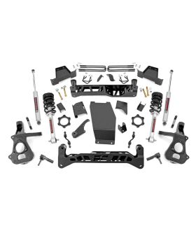 Rough Country 22833 7 Inch Lift Kit | Cast Steel | N3 Struts | Chevy/GMC 1500 (14-18)