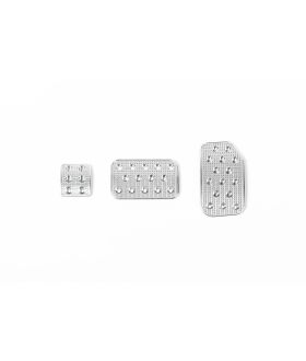 Putco 932138 Liquid Solid Billet Pedal Set Track Design