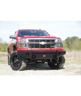 Fab Fours CS14-K3061-1 Black Steel Front Bumper
