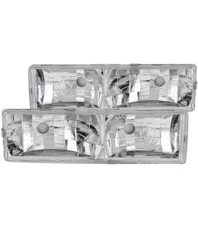 Anzo USA 111136 Crystal Headlight Set