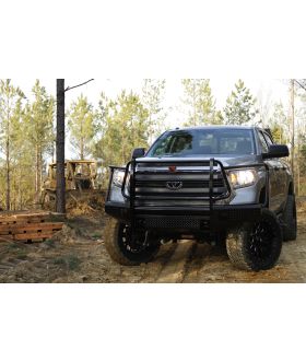 Fab Fours TT14-K2860-1 Black Steel Front Bumper