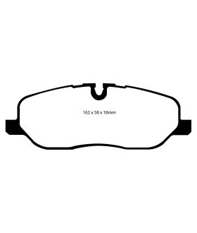 EBC Brakes DP61541 EBC 6000 Series Greenstuff Truck/SUV Brakes Disc Pads