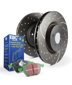 EBC Brakes S10KF1716 S10 Kits Greenstuff 2000 and GD Rotors