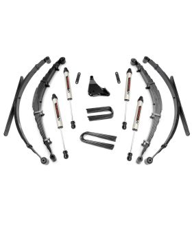 Rough Country 50170 4 Inch Lift Kit | Rear Springs | V2 | Ford Super Duty 4WD (99-04)