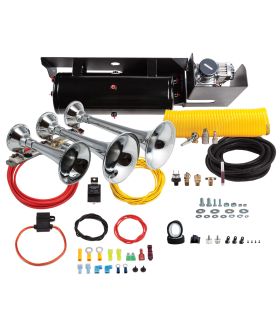 Kleinn Automotive Air Horns SDKIT-634 Train Horn And Onboard Air System w/Horn