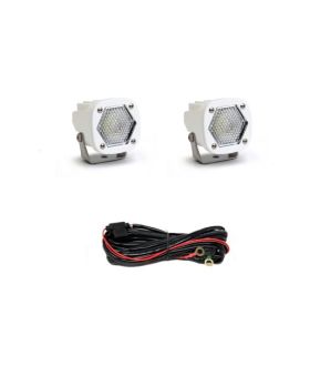 Baja Designs Two Light Pods, Wiring Harness 387806WT