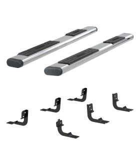 ARIES 4444046 The Standard 6 in. Oval Nerf Bar w/Mounting Brackets