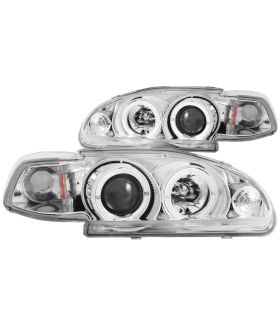 Anzo USA 121065 Projector Headlight Set w/Halo