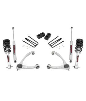 Rough Country 246.23 3.5 Inch Lift Kit | Cast Steel | N3 Strut | Chevy/GMC 1500 (07-13)