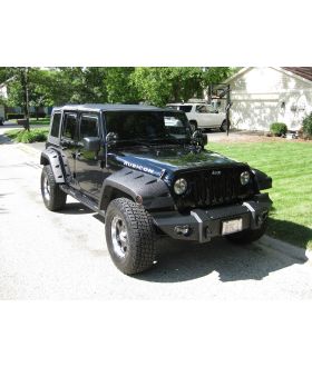 Fab Fours JK07-B1851-1 Lifestyle Winch Front Bumper