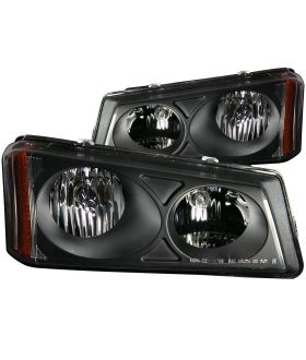 Anzo USA 111009 Crystal Headlight Set