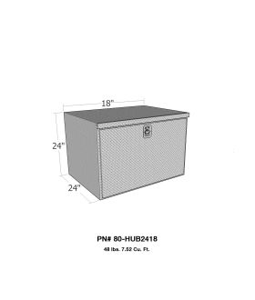 Westin 80-HUB2418 Brute HD Under Body Tool Box