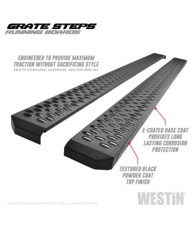 Westin 27-74745 Grate Steps Running Board