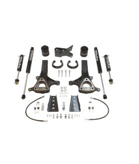 MaxTrac Suspension K882464S Suspension Lift Kit w/Shocks