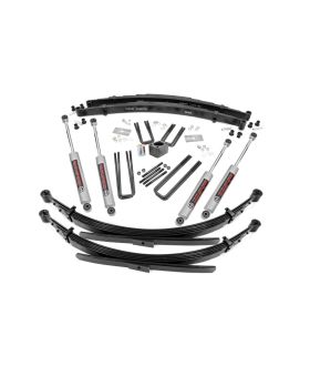 Rough Country 336.20 4 Inch Lift Kit | Rear Springs | Dodge W100 Truck/W200 Truck (74-77)