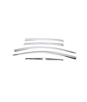 Putco 480426 Element Chrome Window Visor Tape On