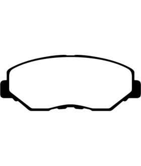EBC Brakes DP61655 EBC 6000 Series Greenstuff Truck/SUV Brakes Disc Pads