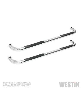 Westin 25-3470 Signature 3 Round Step Bar Cab Length
