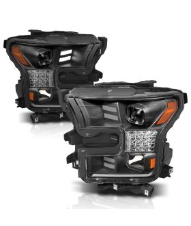 Anzo USA 111408 Projector Headlight Set