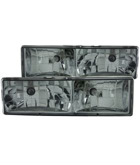 Anzo USA 111061 Crystal Headlight Set