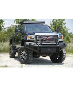 Fab Fours GM14-Q3162-1 Elite Front Ranch Bumper