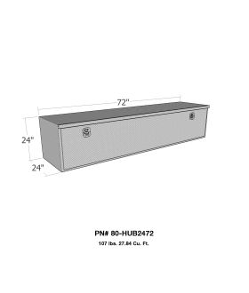 Westin 80-HUB2472 Brute HD Under Body Tool Box