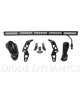 Diode Dynamics Jeep 2018 SS30 Bumper LED Kit White Combo Single DD6079
