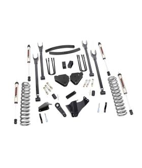 Rough Country 58070 6 Inch Lift Kit | Diesel | 4 Link | OVLDS | V2 | Ford Super Duty (05-07)