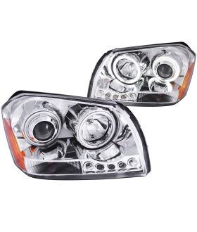 Anzo USA 121219 Projector Headlight Set w/Halo