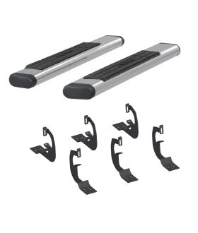 ARIES 4444022 The Standard 6 in. Oval Nerf Bar w/Mounting Brackets