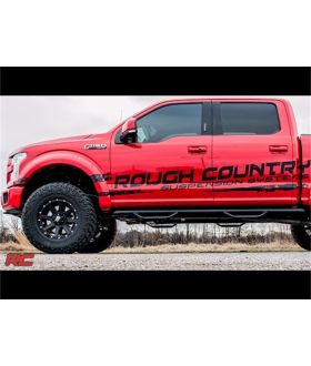 Rough Country RCF1596CC Wheel To Wheel Nerf Step Bar