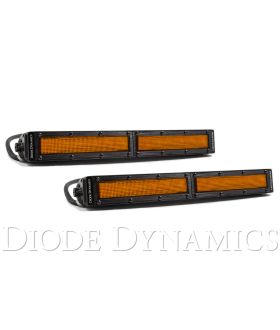 Diode Dynamics SS12 Amber Flood Light Bar (pair) DD6041P