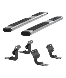 ARIES 4444042 The Standard 6 in. Oval Nerf Bar w/Mounting Brackets