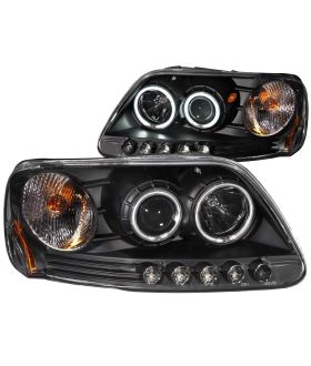 Anzo USA 111097 Projector Headlight Set w/Halo