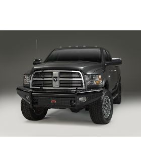 Fab Fours DR10-S2961-1 Black Steel Front Ranch Bumper