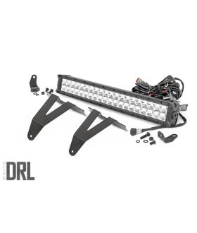 Rough Country 70780 Hidden Bumper Chrome Series LED Light Bar Kit