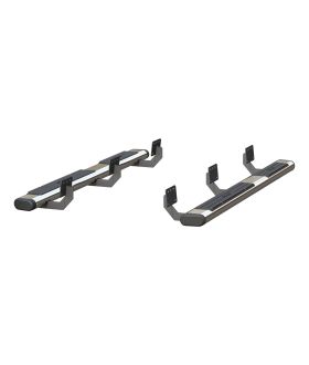 ARIES 4444048 The Standard 6 in. Oval Nerf Bar w/Mounting Brackets