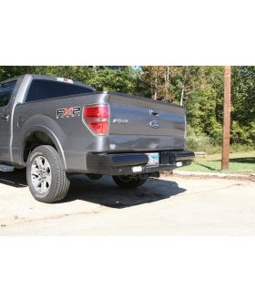 Fab Fours FF09-T1750-1 Black Steel Ranch Rear Bumper
