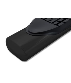 Raptor 1003-0194B Stainless Steel Black Magnum Oval Step Tubes Wheel To Wheel