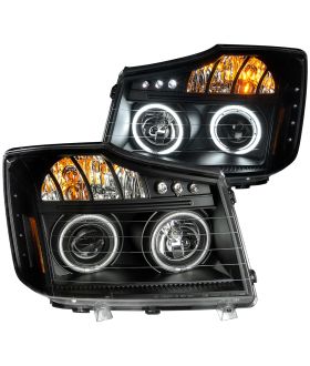 Anzo USA 111178 Projector Headlight Set w/Halo