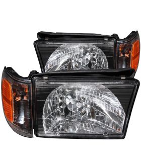 Anzo USA 111077 Crystal Headlight Set