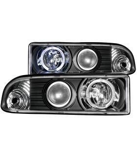 Anzo USA 111015 Projector Headlight Set w/Halo