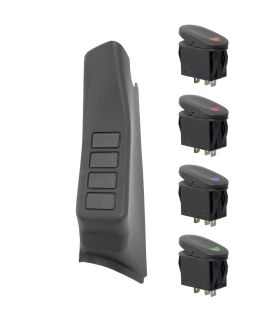 Rugged Ridge 17235.96 A Pillar Switch Pod Kit